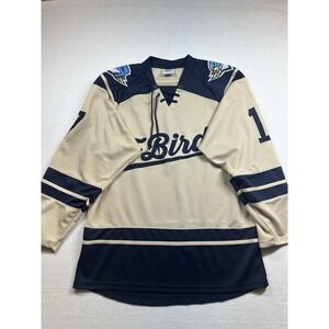 St. Louis Cardinals Hockey Style Lace Up Jersey   Men's Size Medium